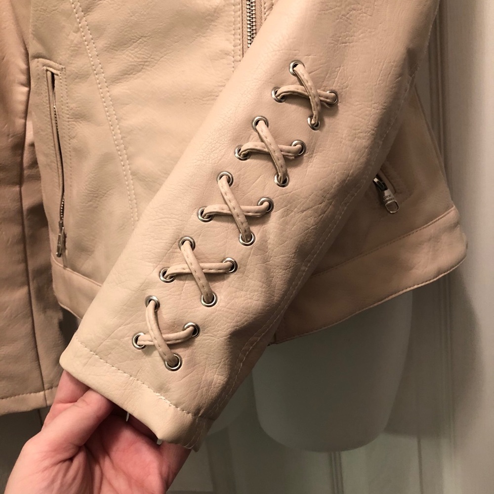 SOLD Steve Madden faux leather Jacket - Picture 4 of 16